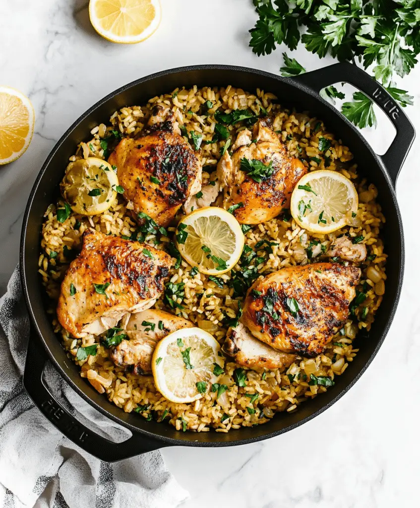 One Pot Chicken And Rice Recipe