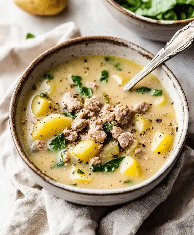 Sausage Potato Soup Recipe