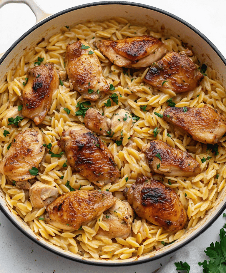 Chicken And Orzo Recipe