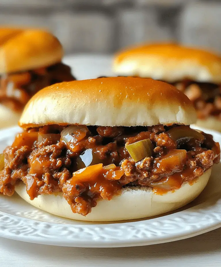 Philly Cheesesteak Sloppy Joes Recipe