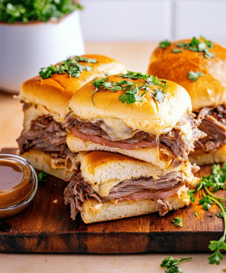 French Dip Sliders Recipe