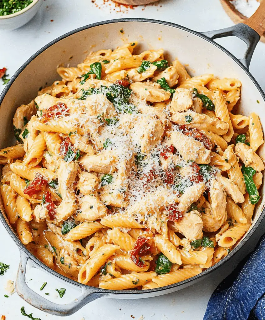 One Pot Marry Me Chicken Pasta Recipe