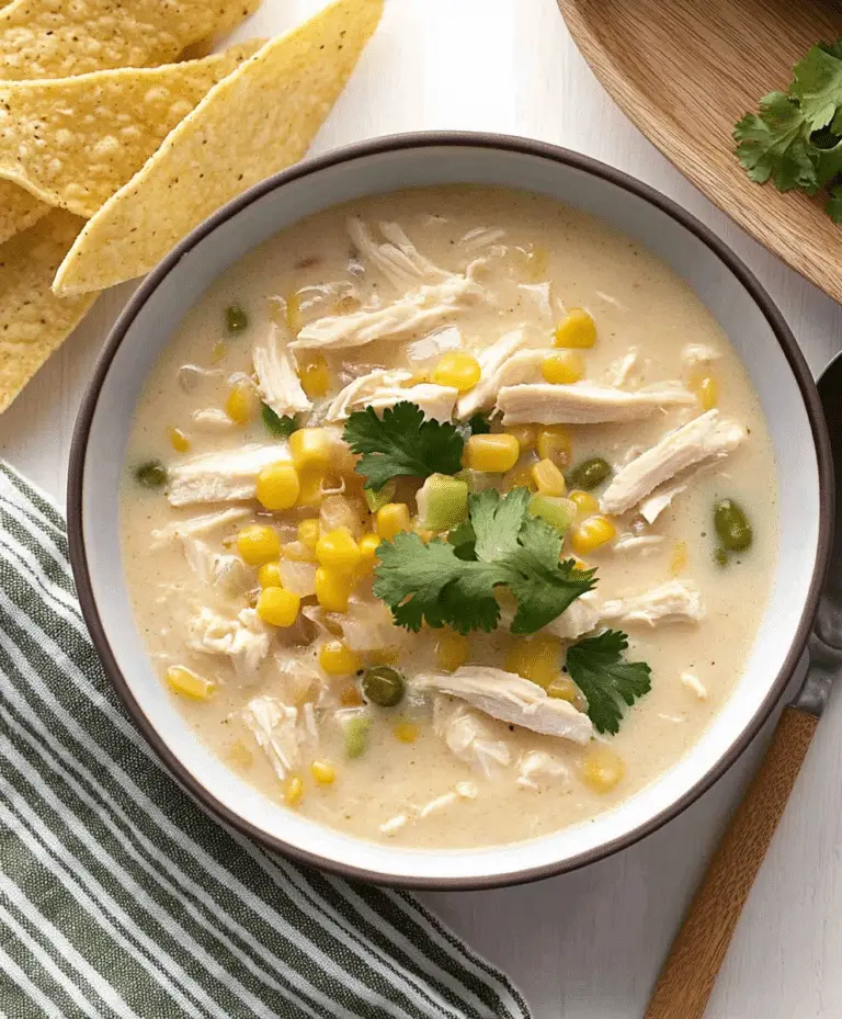 The Best Creamy White Chicken Chili Recipe