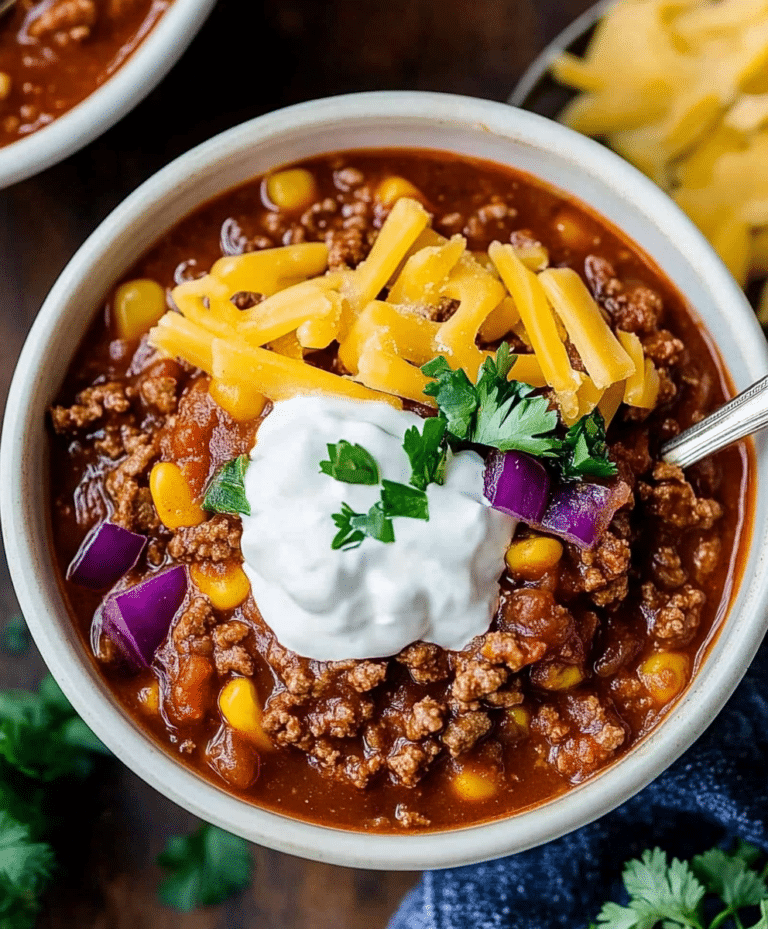 Beef Chili Recipe