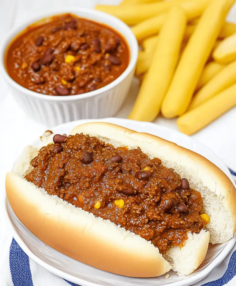 Julia’s Southern Hot Dog Chili Sauce Recipe