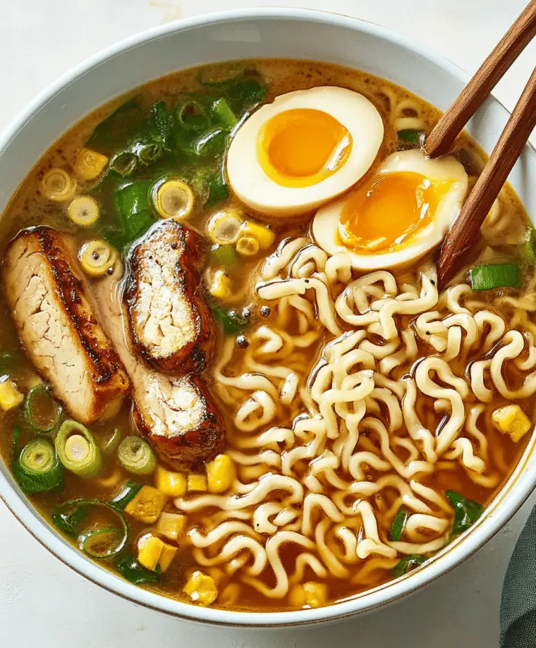 Homemade Ramen Recipe