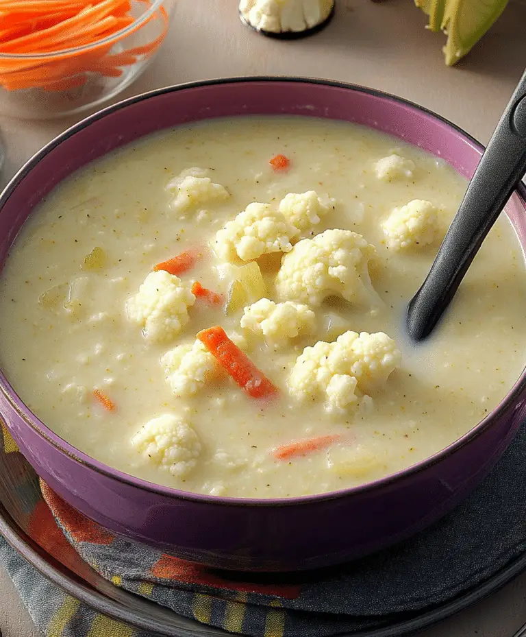 Best Cauliflower Soup Recipe