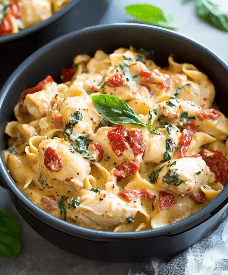 Instant Pot Tuscan Chicken Recipe