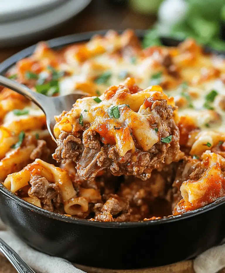 Beef Lombardi Casserole Recipe