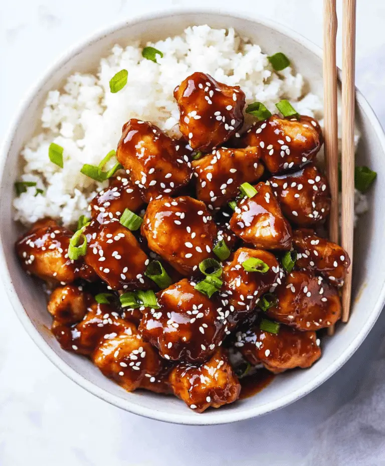 Instant Pot Sesame Chicken Recipe