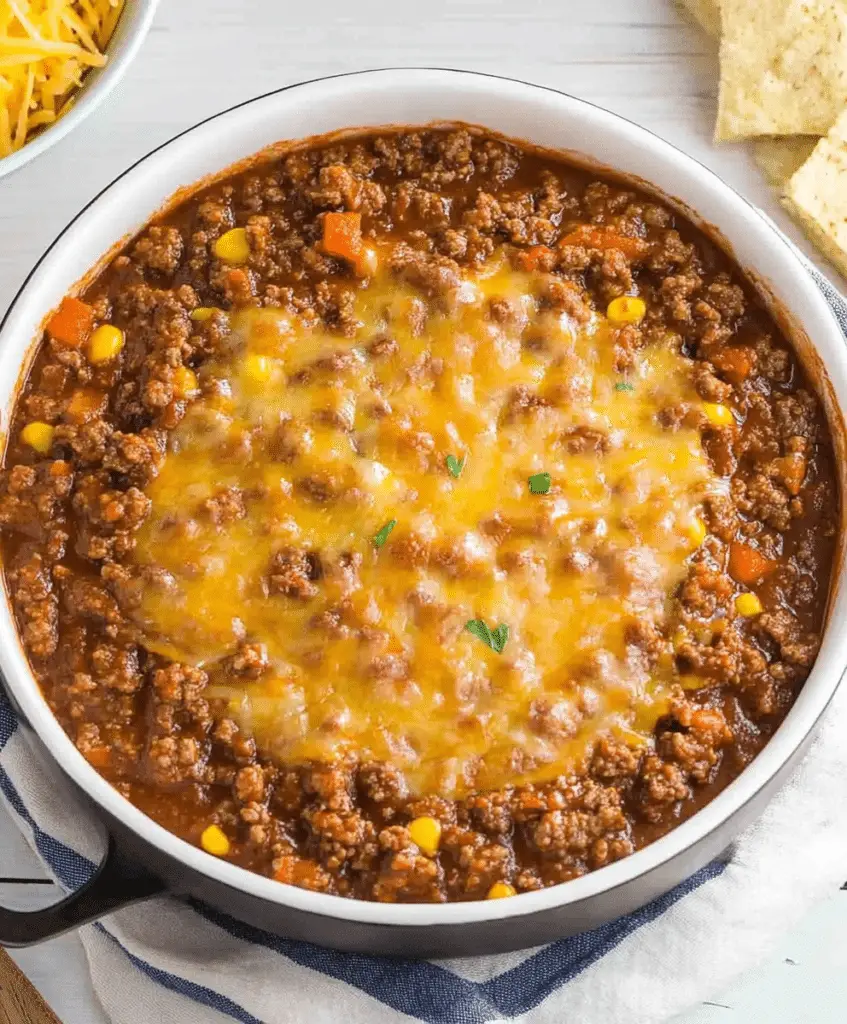Sloppy Joe Dip Recipe