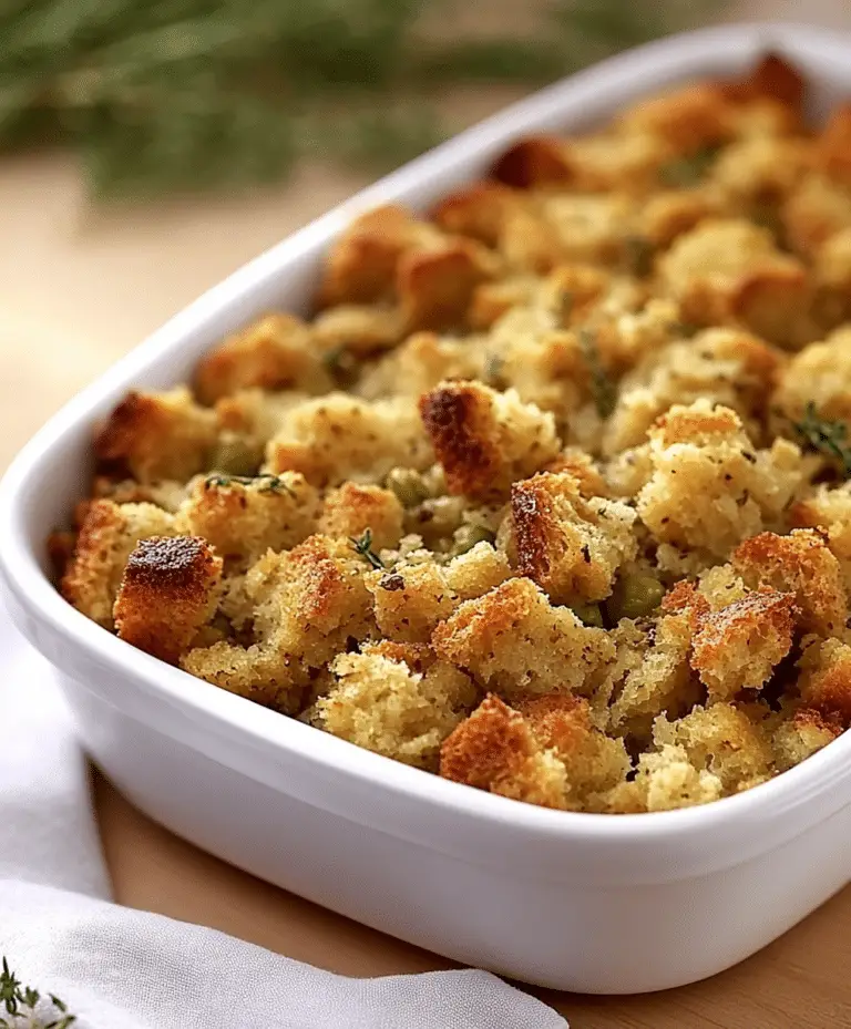Grandma’s Thanksgiving Stuffing Recipe