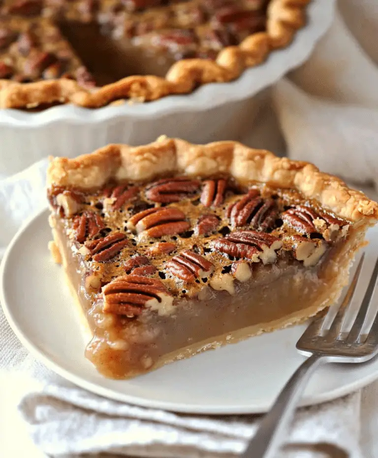 Easy Southern Pecan Pie Recipe