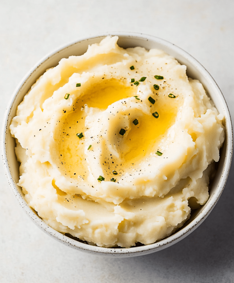 Easy Garlic Mashed Potatoes Recipe