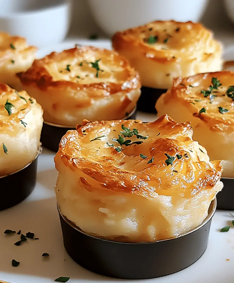 Cheesy Mashed Potato Puffs Recipe