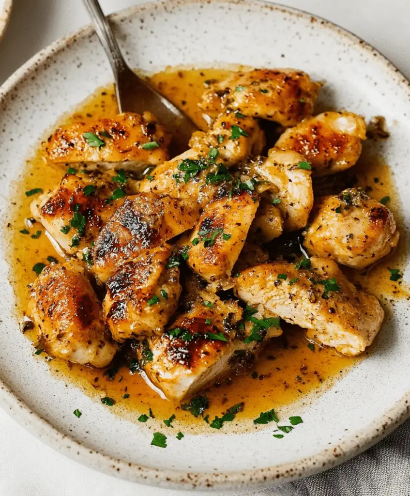 Garlic Butter Chicken Recipe