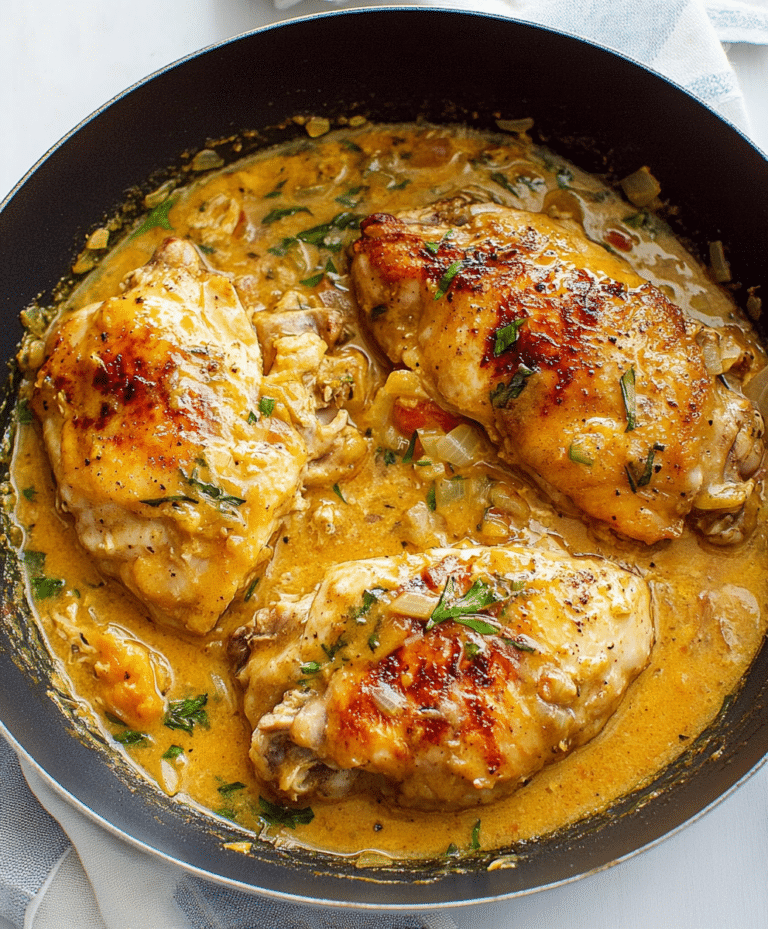 Smothered Chicken Recipe