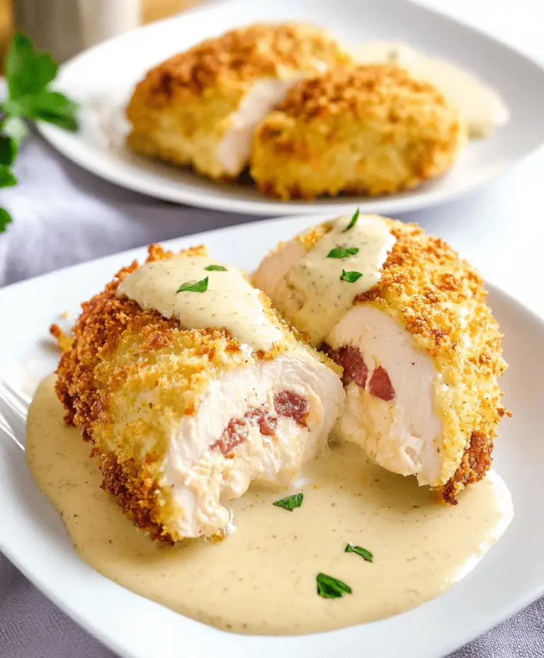 Chicken Cordon Bleu Sauce Recipe