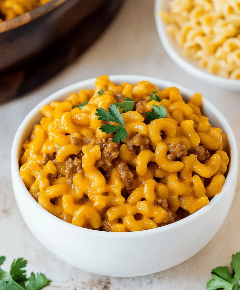 Homemade Hamburger Helper Recipe