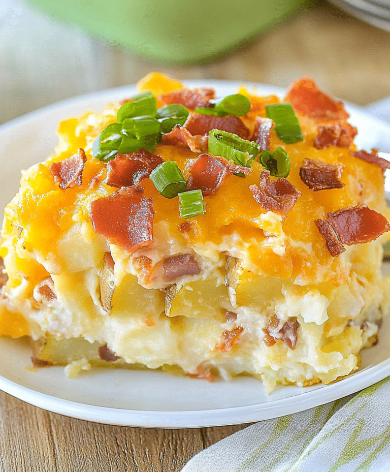 Loaded Baked Potato Casserole Recipe