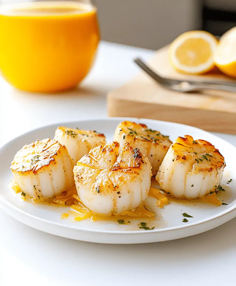 Baked Scallops Recipe