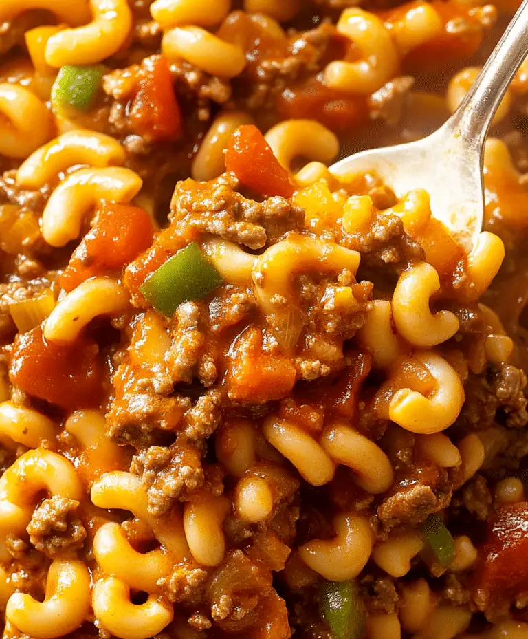 American Chop Suey (american Goulash) Recipe