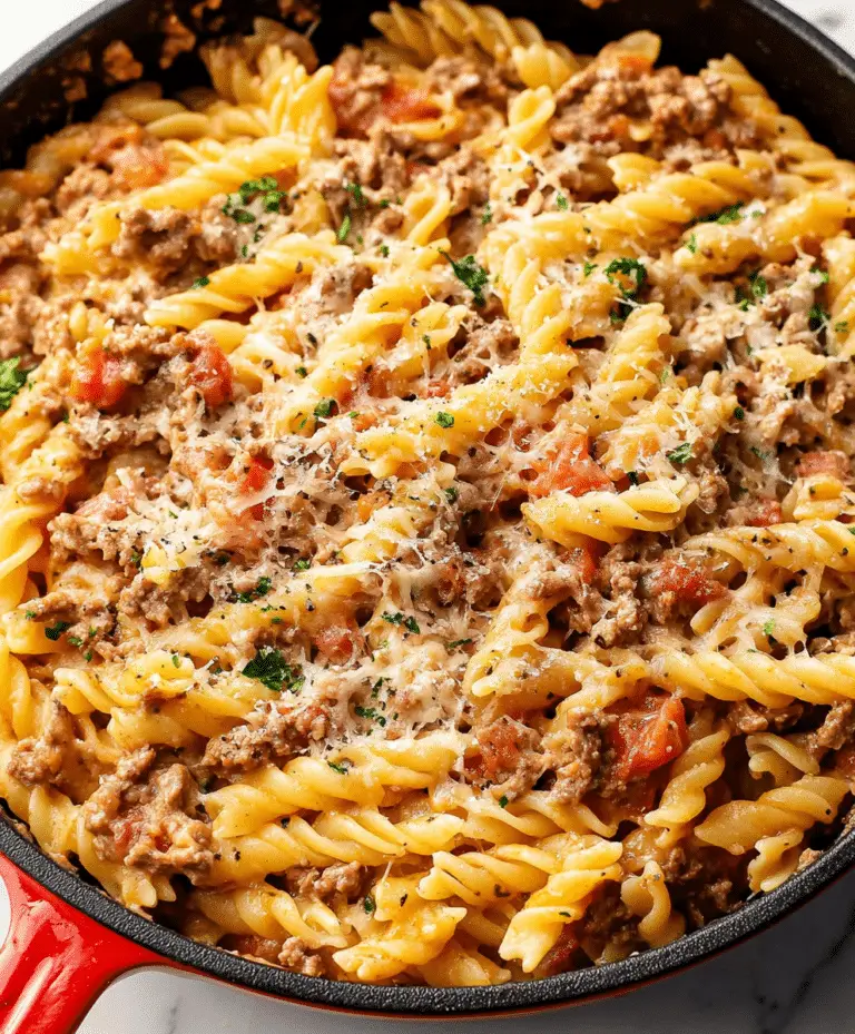 Ground Beef Pasta Recipe