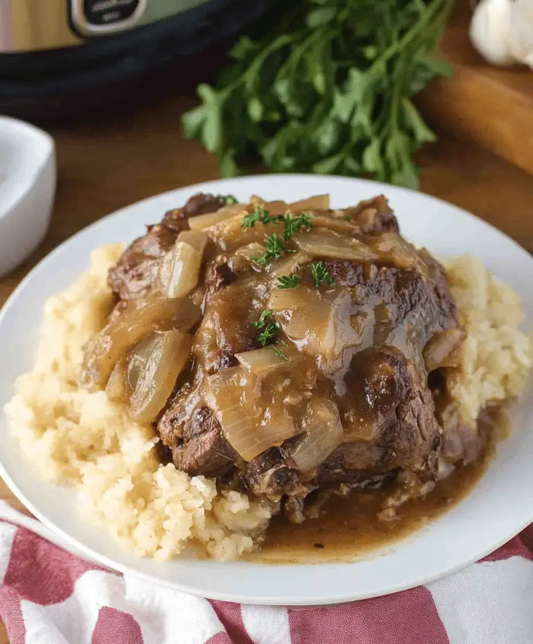 Instant Pot French Onion Pot Roast Recipe