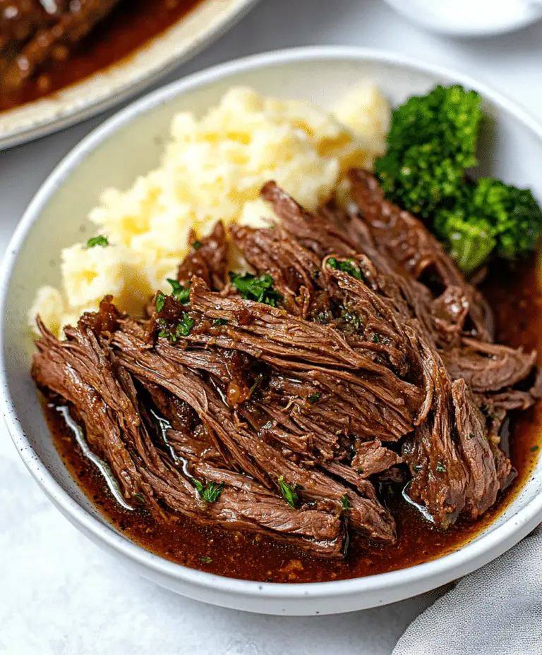 Instant Pot Roast Beef And Gravy Recipe