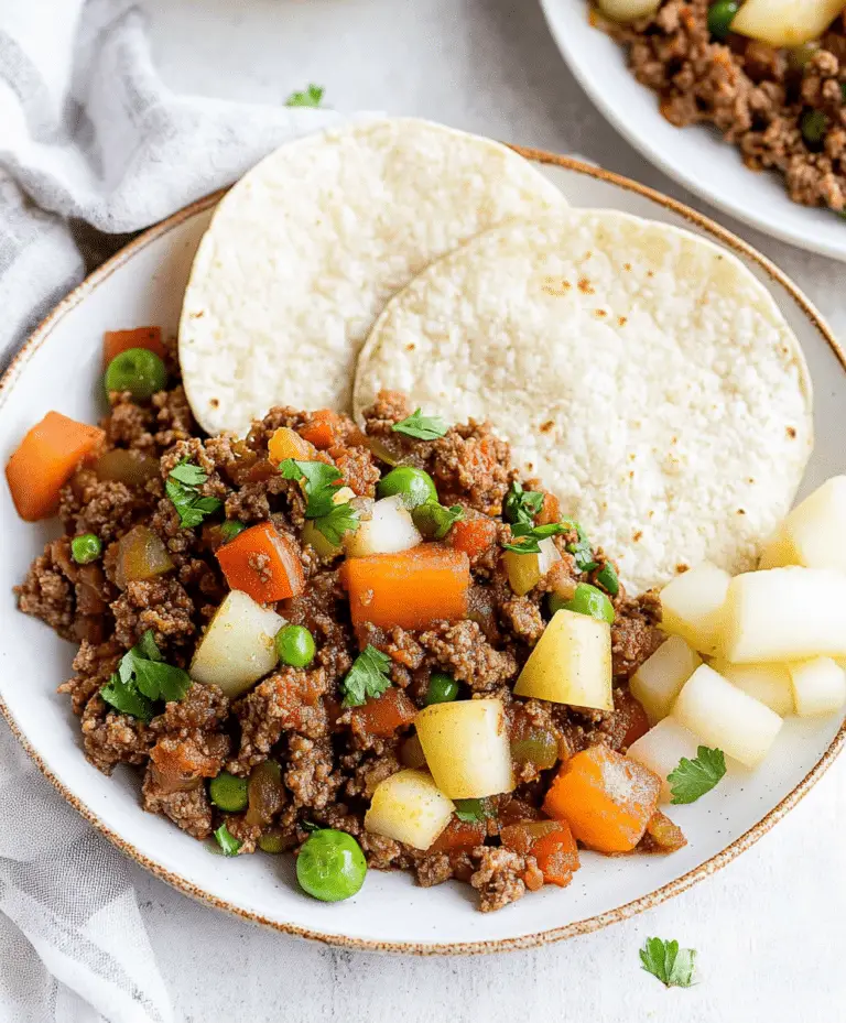 Mexican Picadillo Recipe