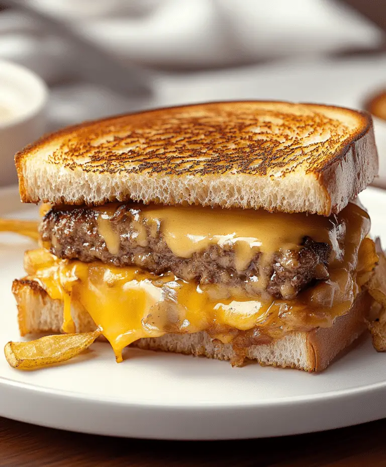 Patty Melt With Secret Sauce Recipe