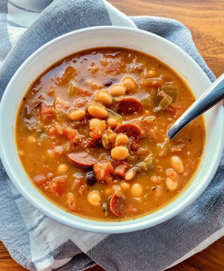 Easy And Hearty Sausage And 15-bean Soup Recipe