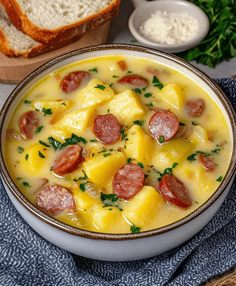 Sausage Potato Soup Recipe