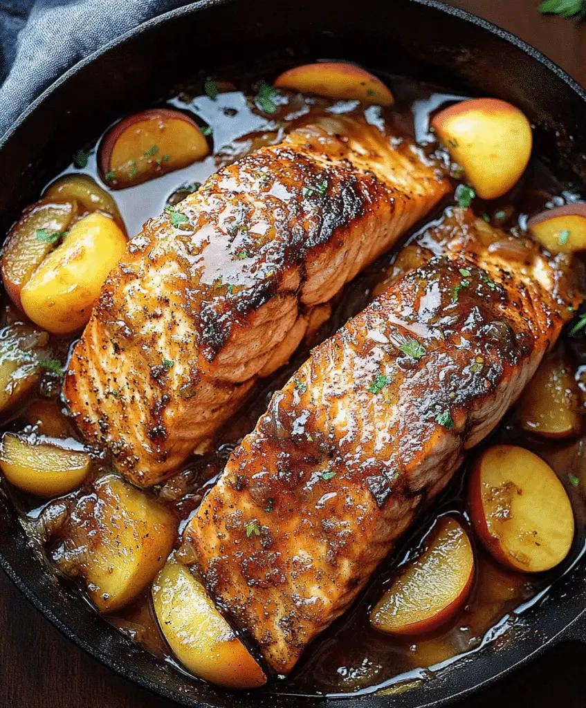 Peach Roasted Salmon Recipe
