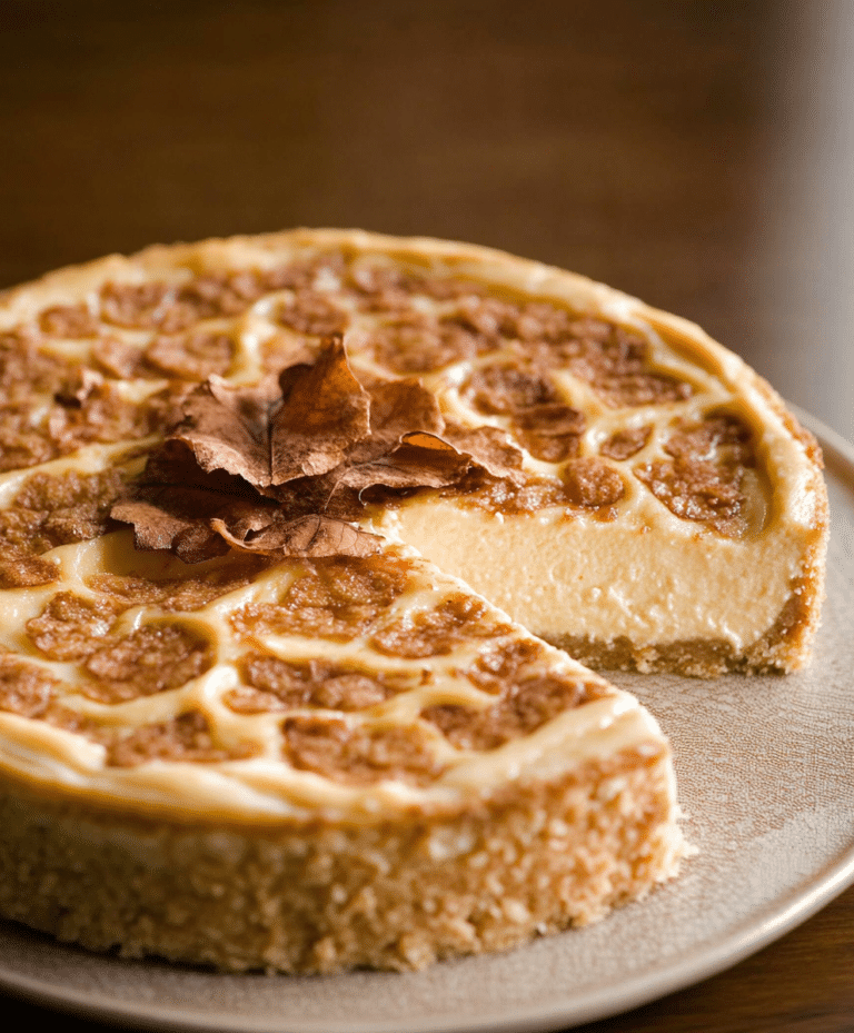 Autumn Cheesecake Recipe