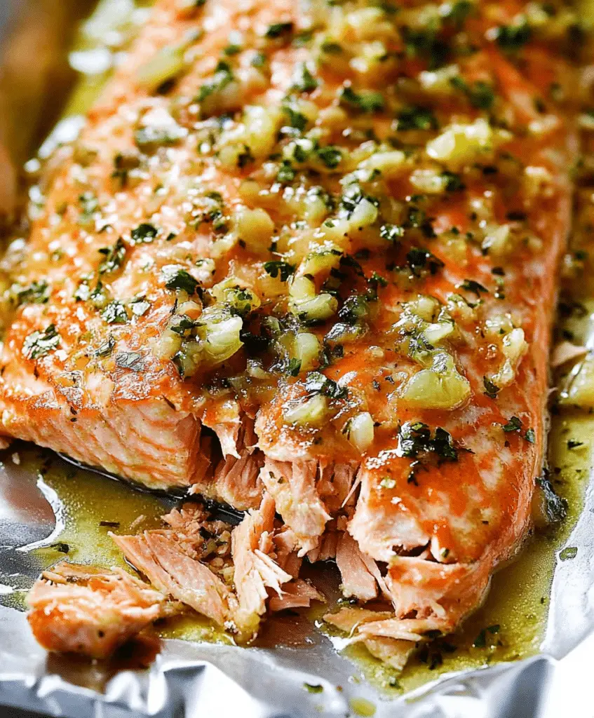 Baked Honey Lime Garlic Butter Salmon Recipe