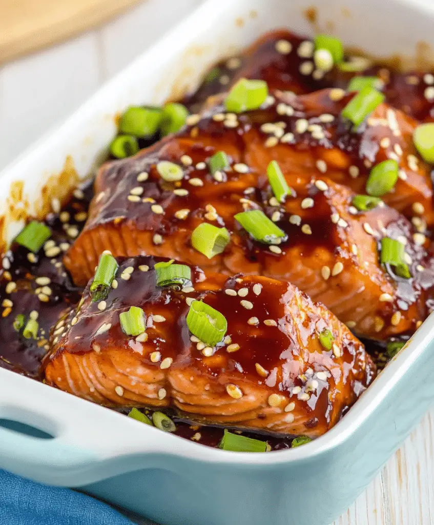 Baked Teriyaki Salmon Recipe