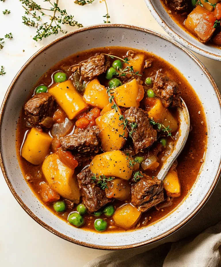 Beef Stew Recipe