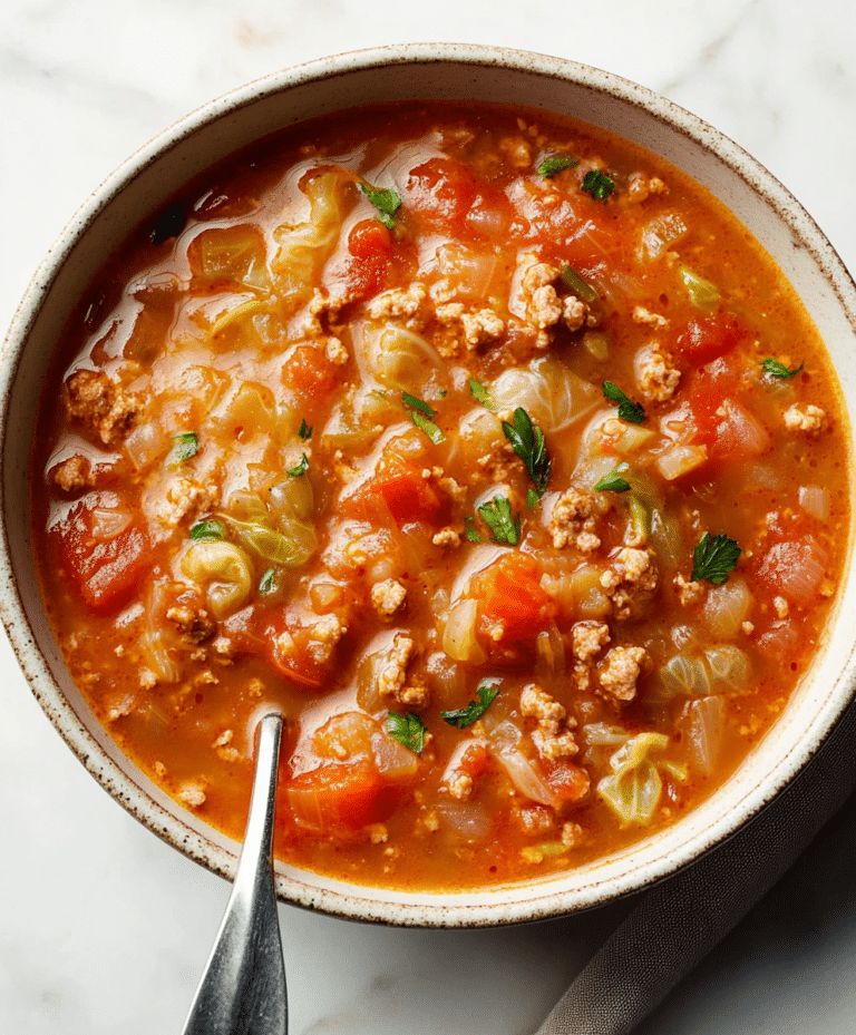 Cabbage Roll Soup Recipe