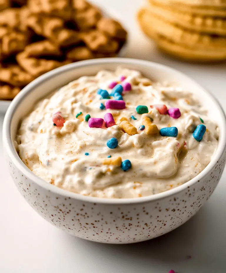 Cake Batter Dip Recipe