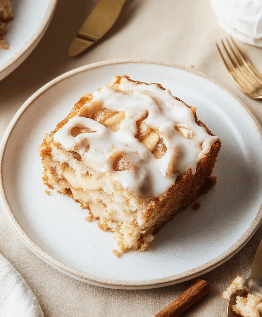 Cinnamon Apple Cake Recipe