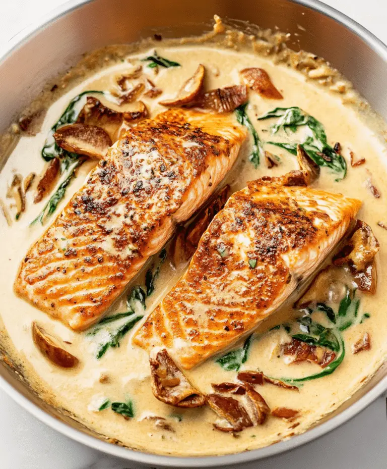 Creamy Tuscan Salmon Recipe