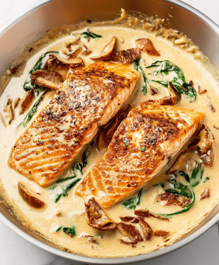 Creamy Tuscan Salmon Recipe