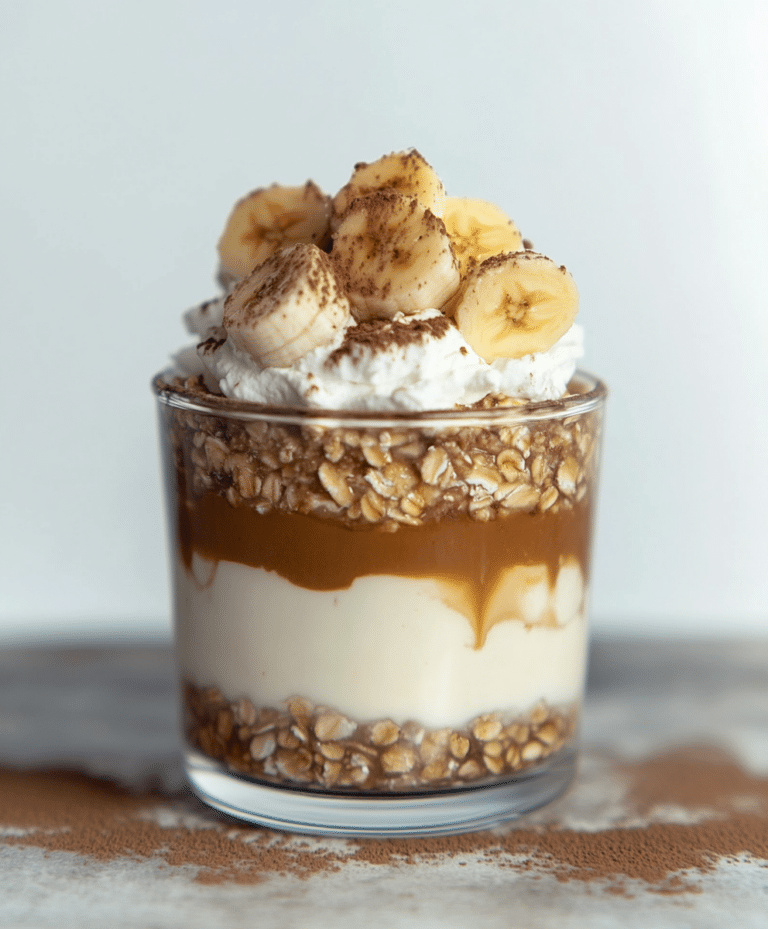 Decadent Banoffee Overnight Oats Recipe