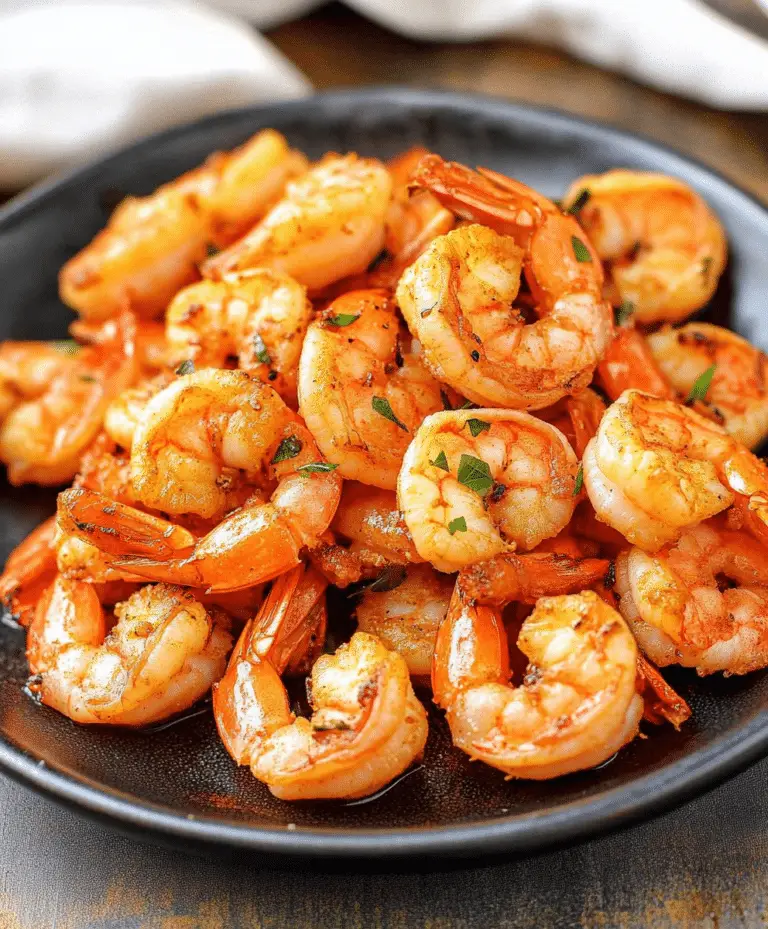 Delicious Sauteed Shrimp Recipe