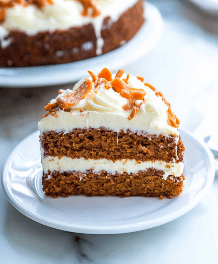 Easy Carrot Cake Recipe