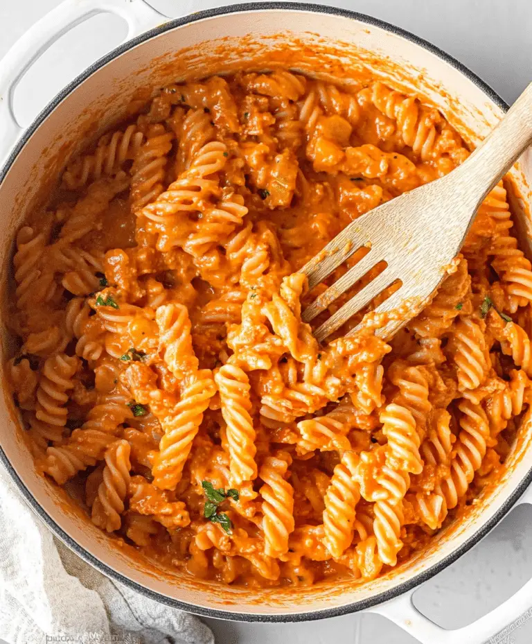 Easy One Pot Creamy Tomato Pasta Recipe