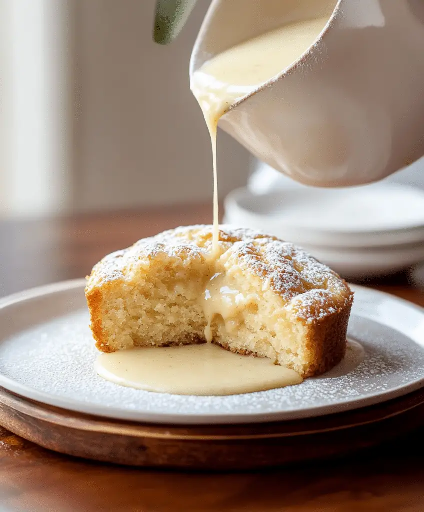 French Apple Cake With Maple Ginger Custard Sauce Recipe