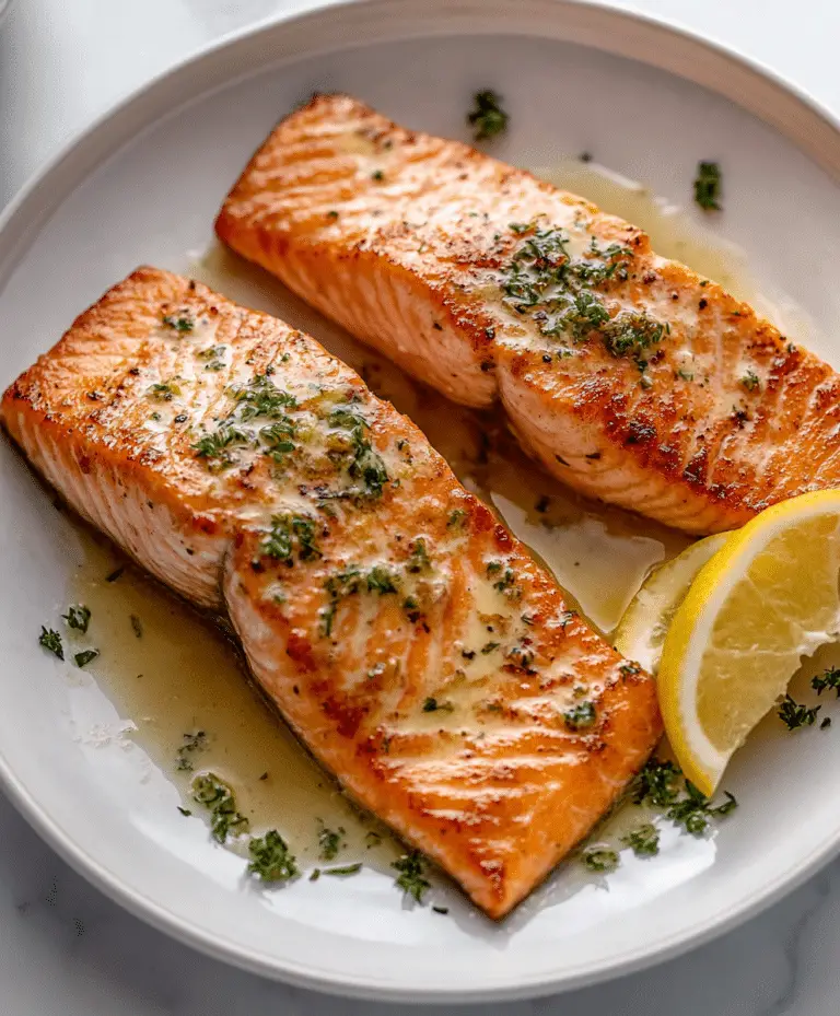 Garlic Butter Salmon Recipe