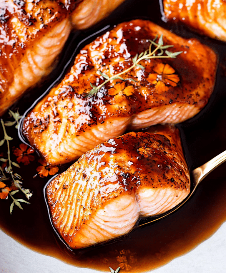 Honey Glazed Salmon Recipe